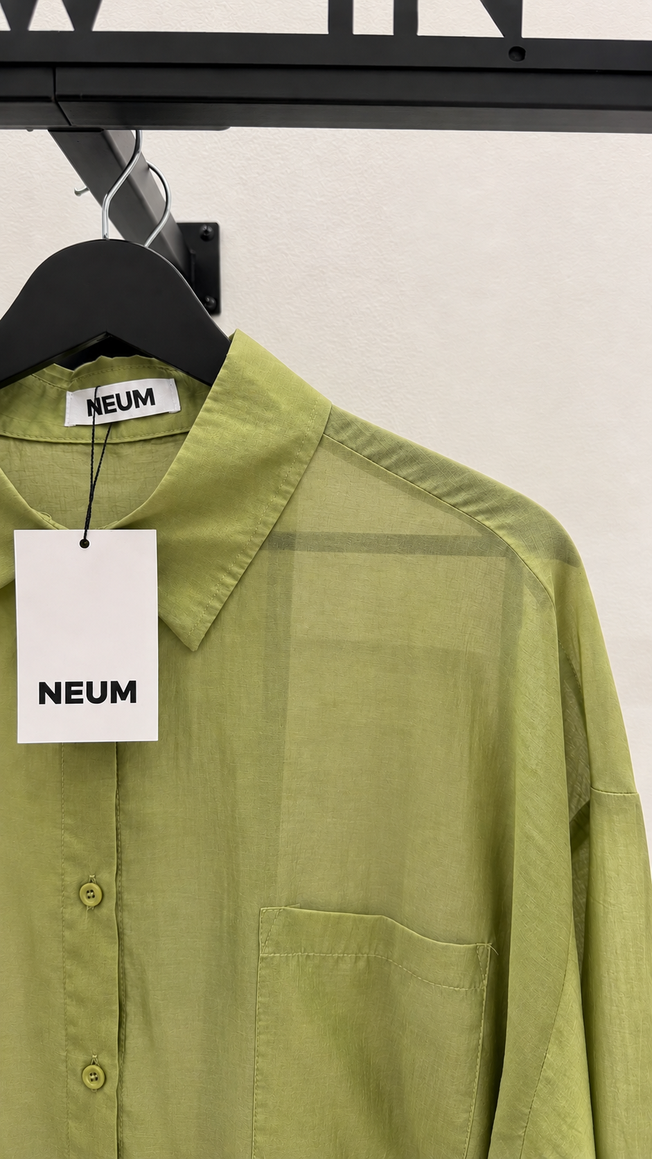 Camisa verde pistacho