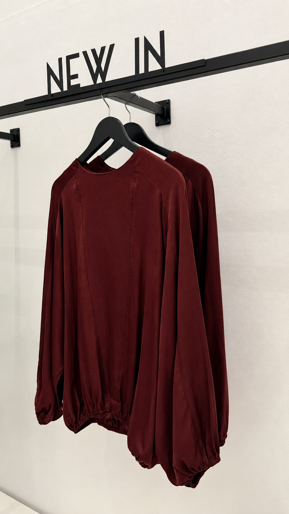 Camisa burdeos
