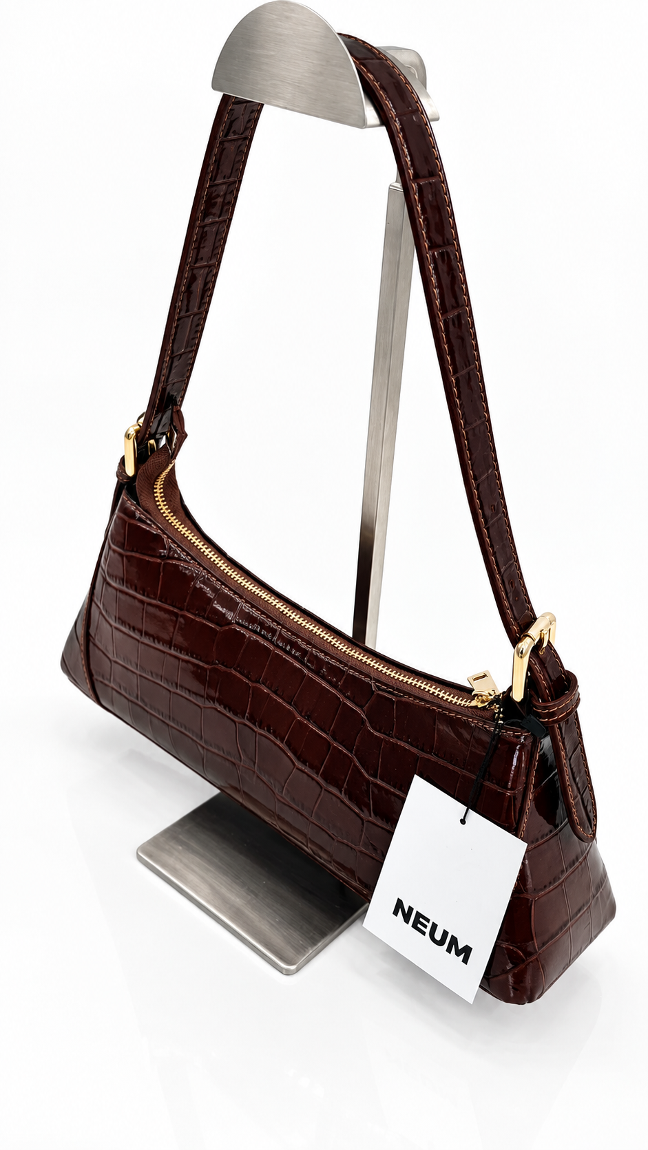 Shoulder bag burdeos