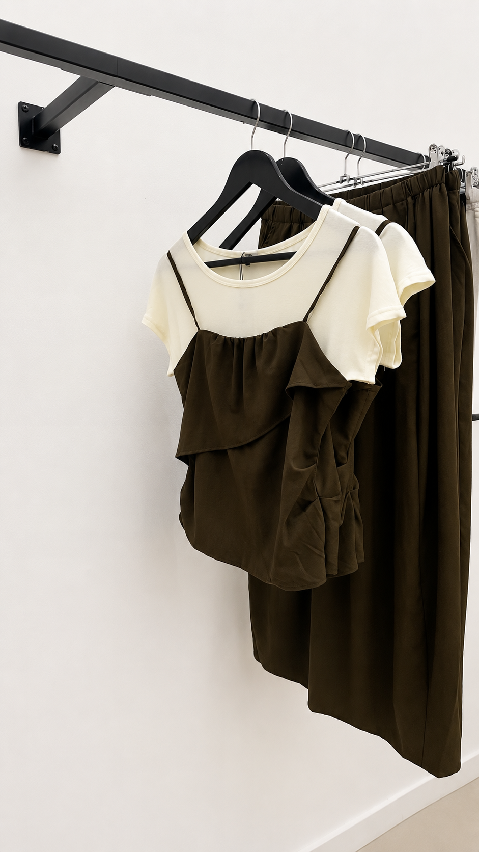 Falda midi