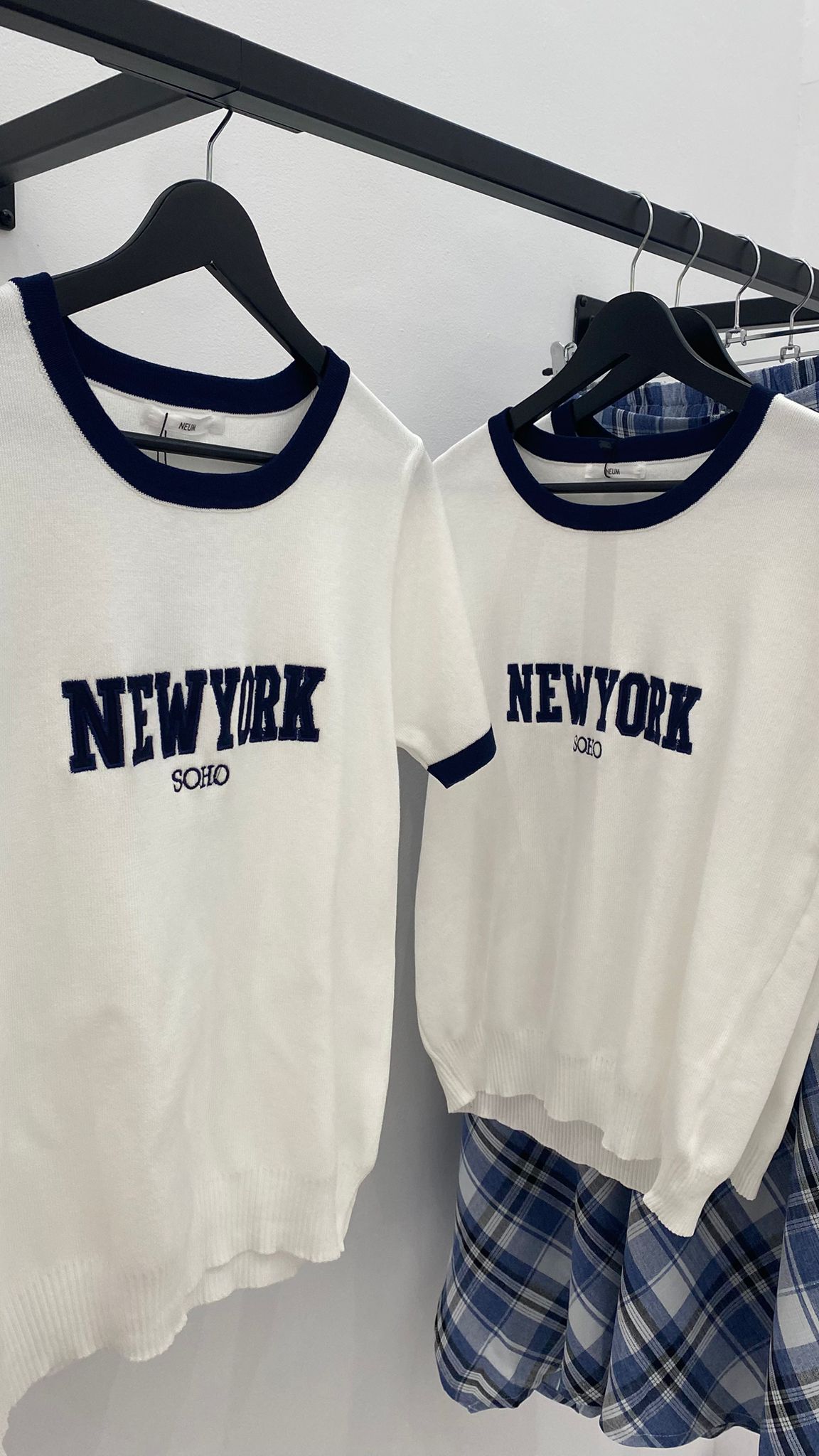 Camiseta de punto manga corta