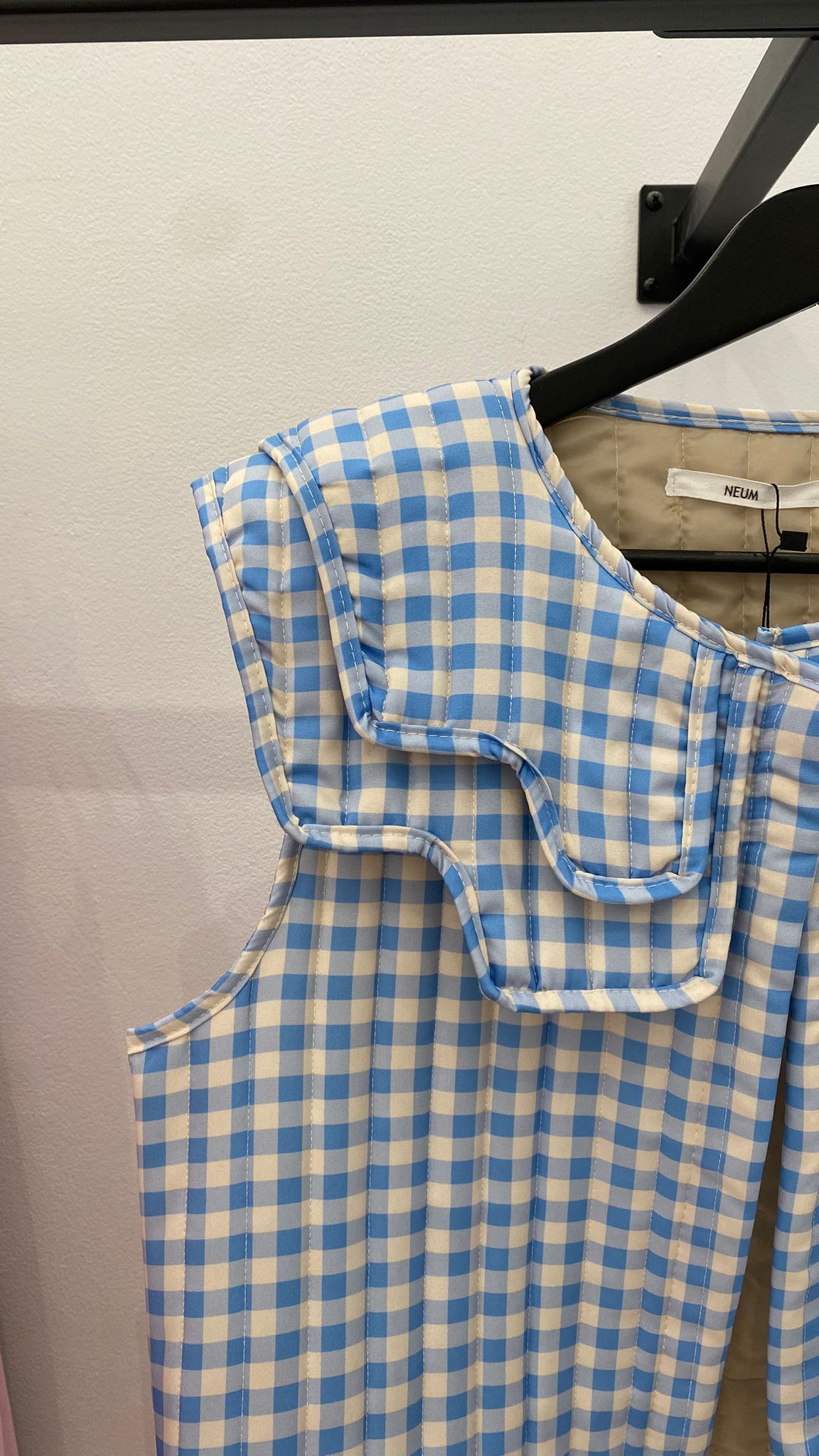 Chaleco cuadro vicky