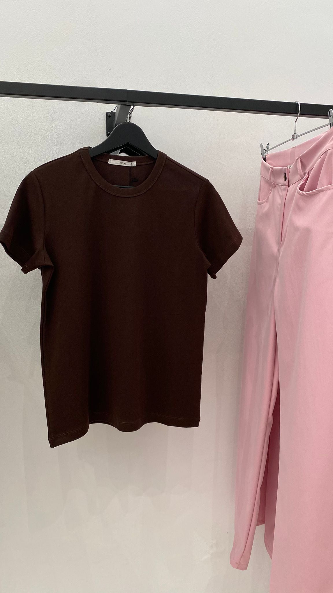 Camiseta básica manga corta