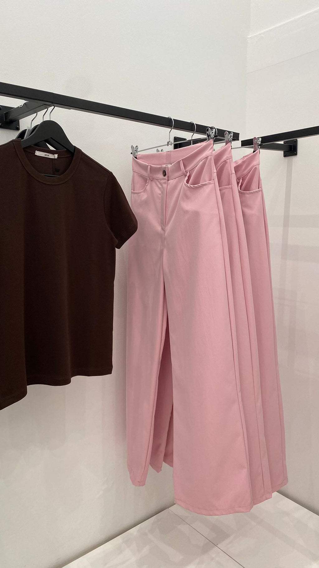 Pantalón efecto tejano
