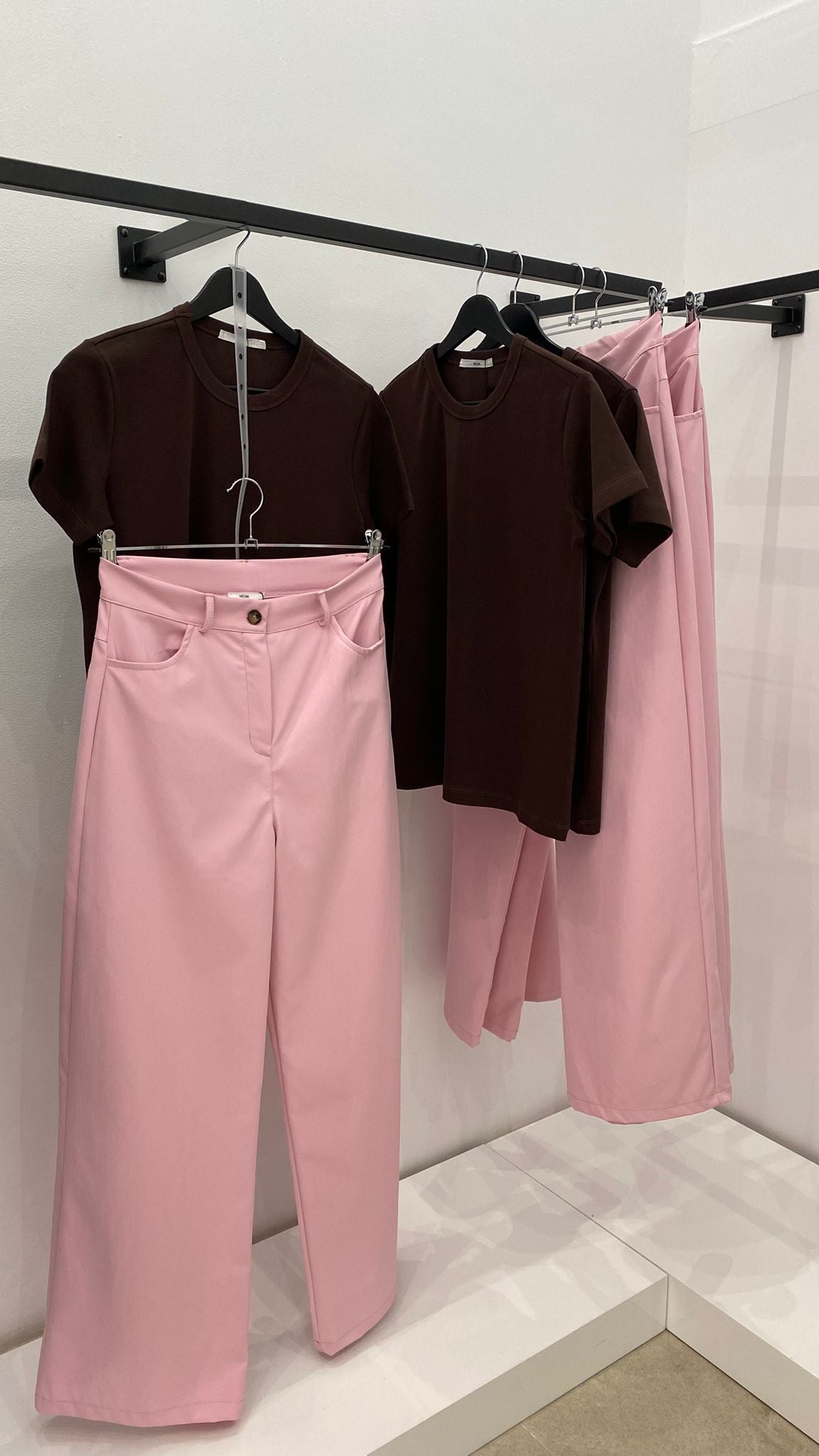 Pantalón efecto tejano