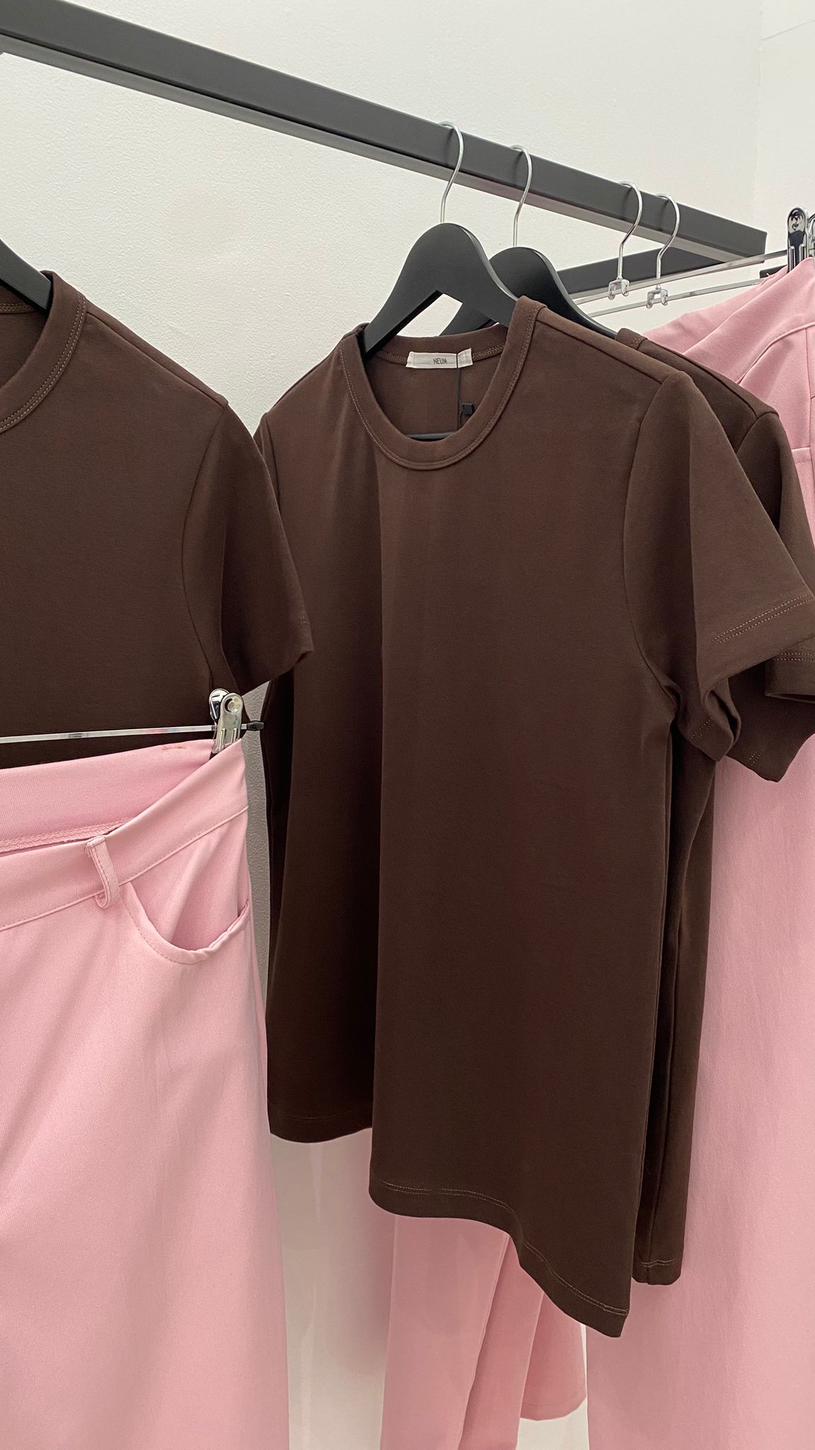 Camiseta básica manga corta