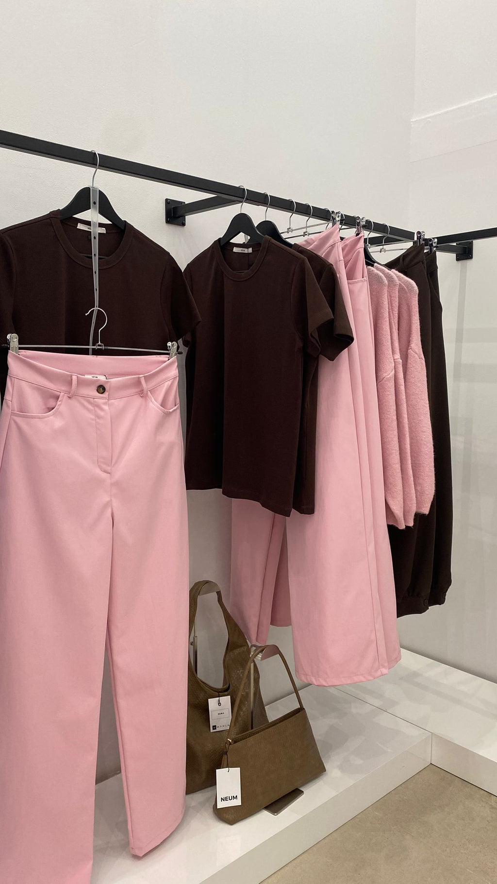 Pantalón efecto tejano