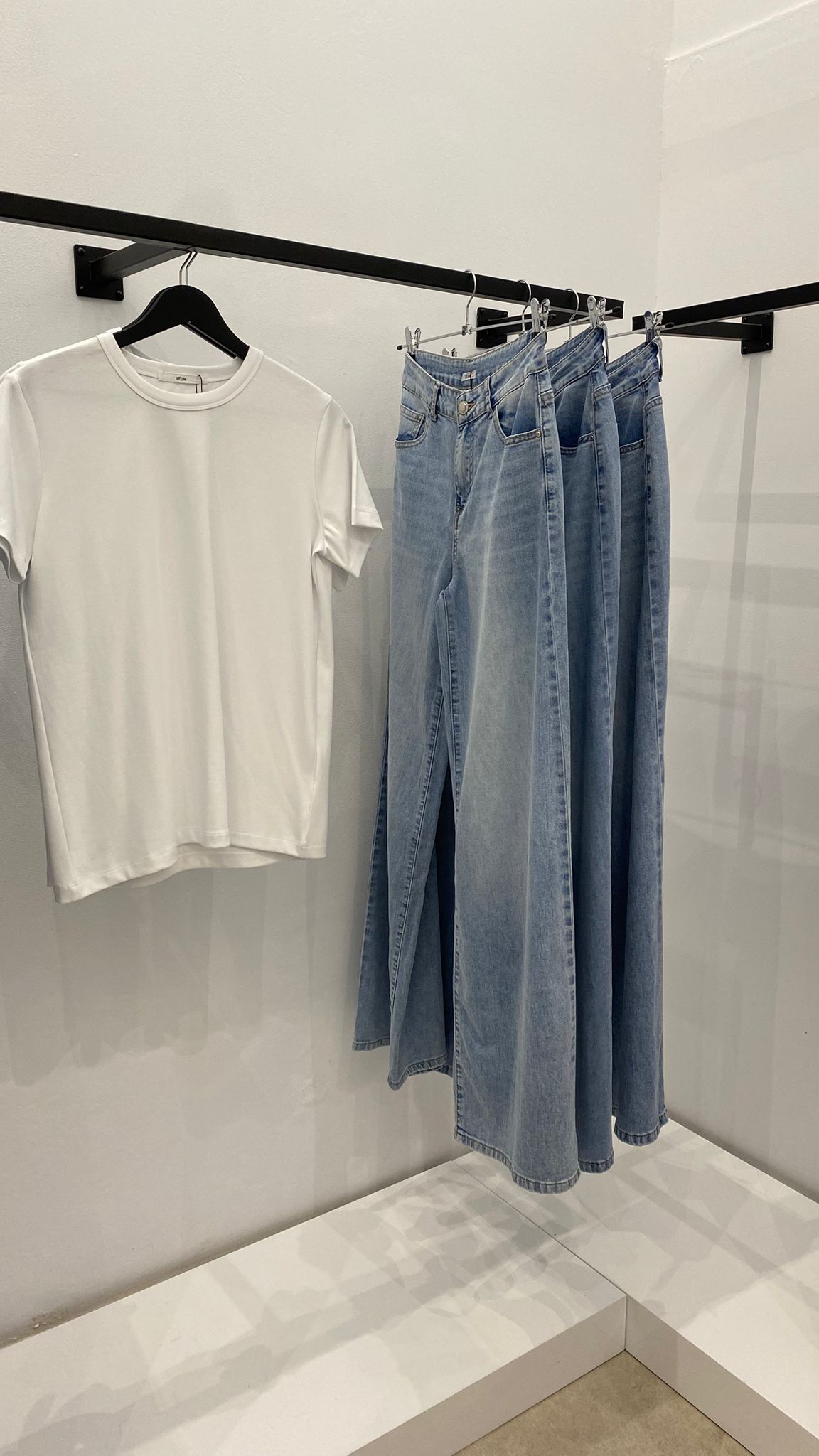 Jeans wide leg