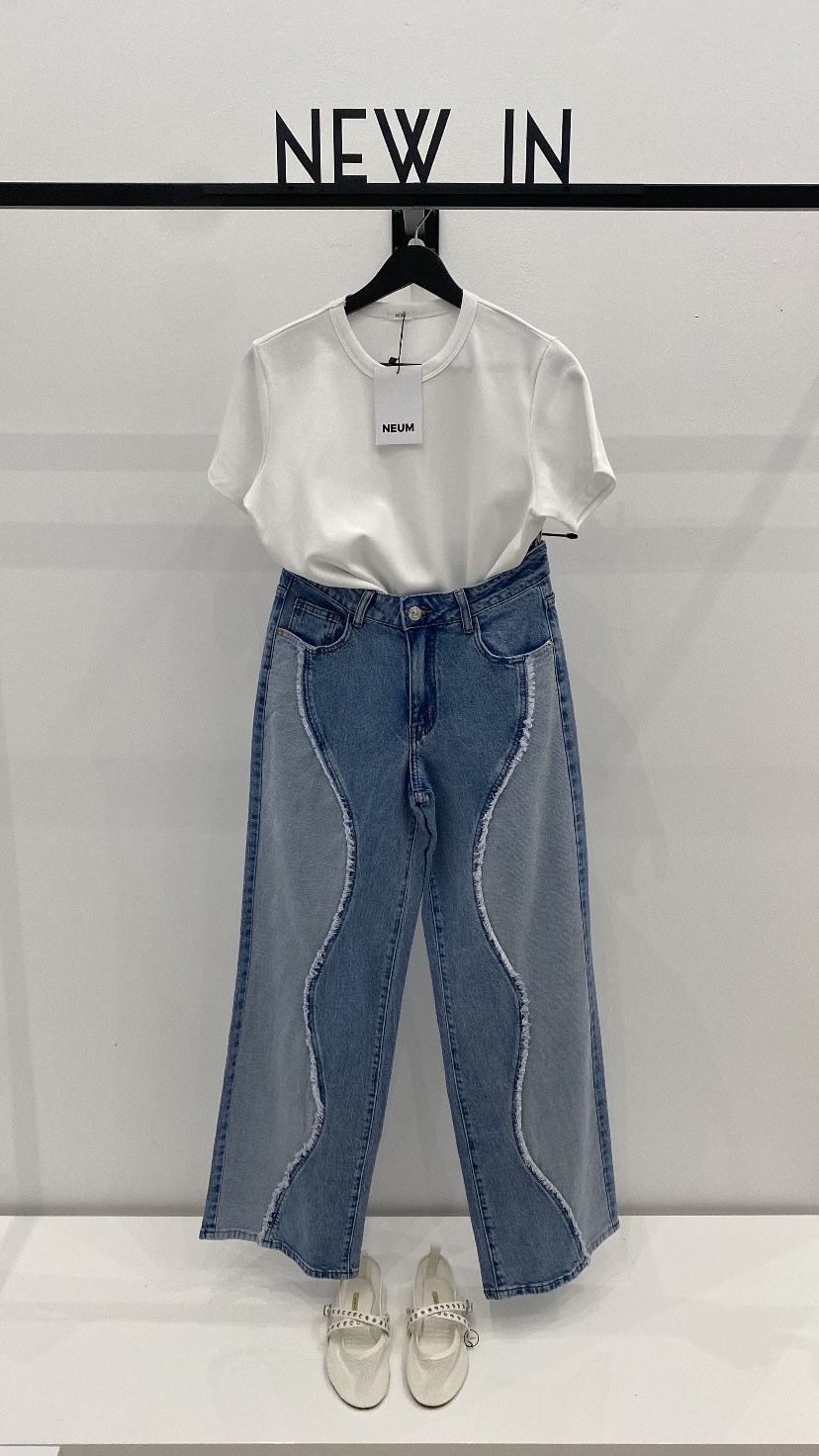Jeans bi color