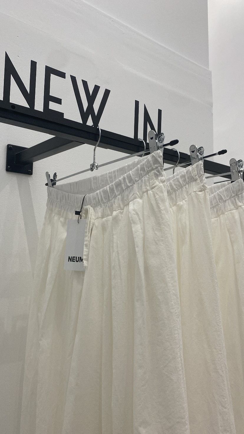 Pantalón efecto lino