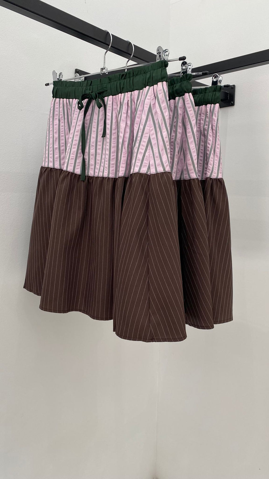 Falda corta estampada