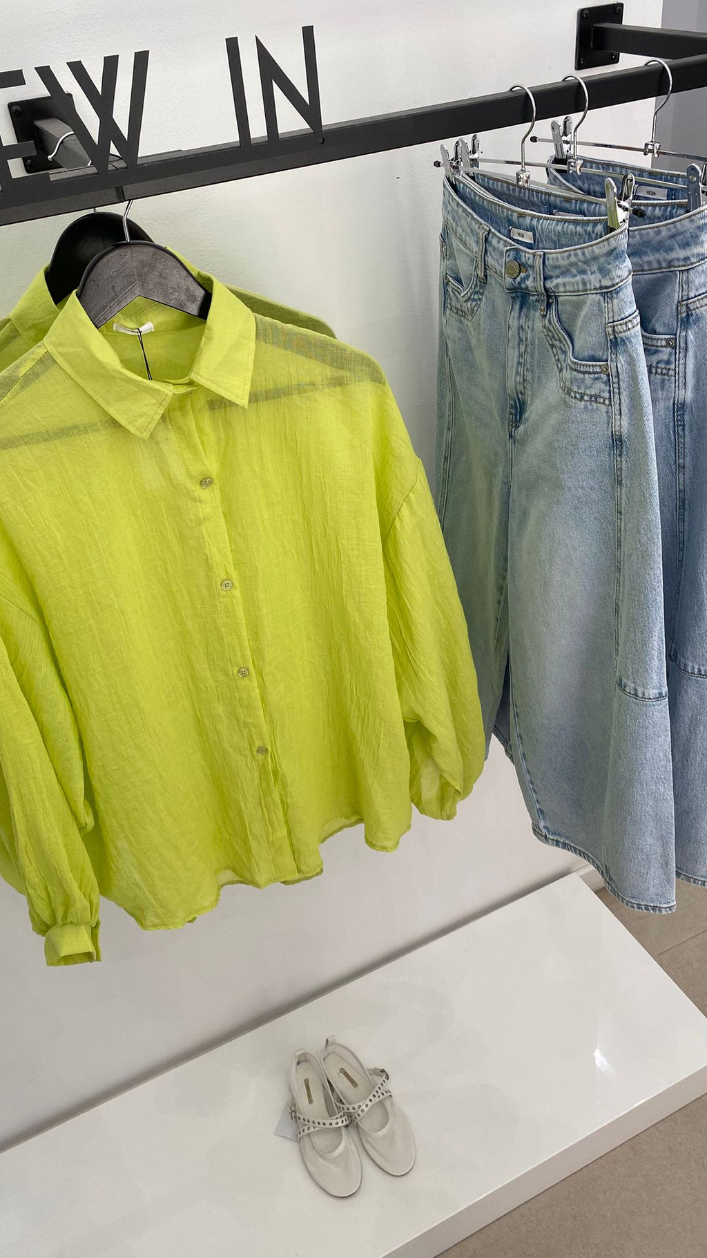 Camisa verde lima