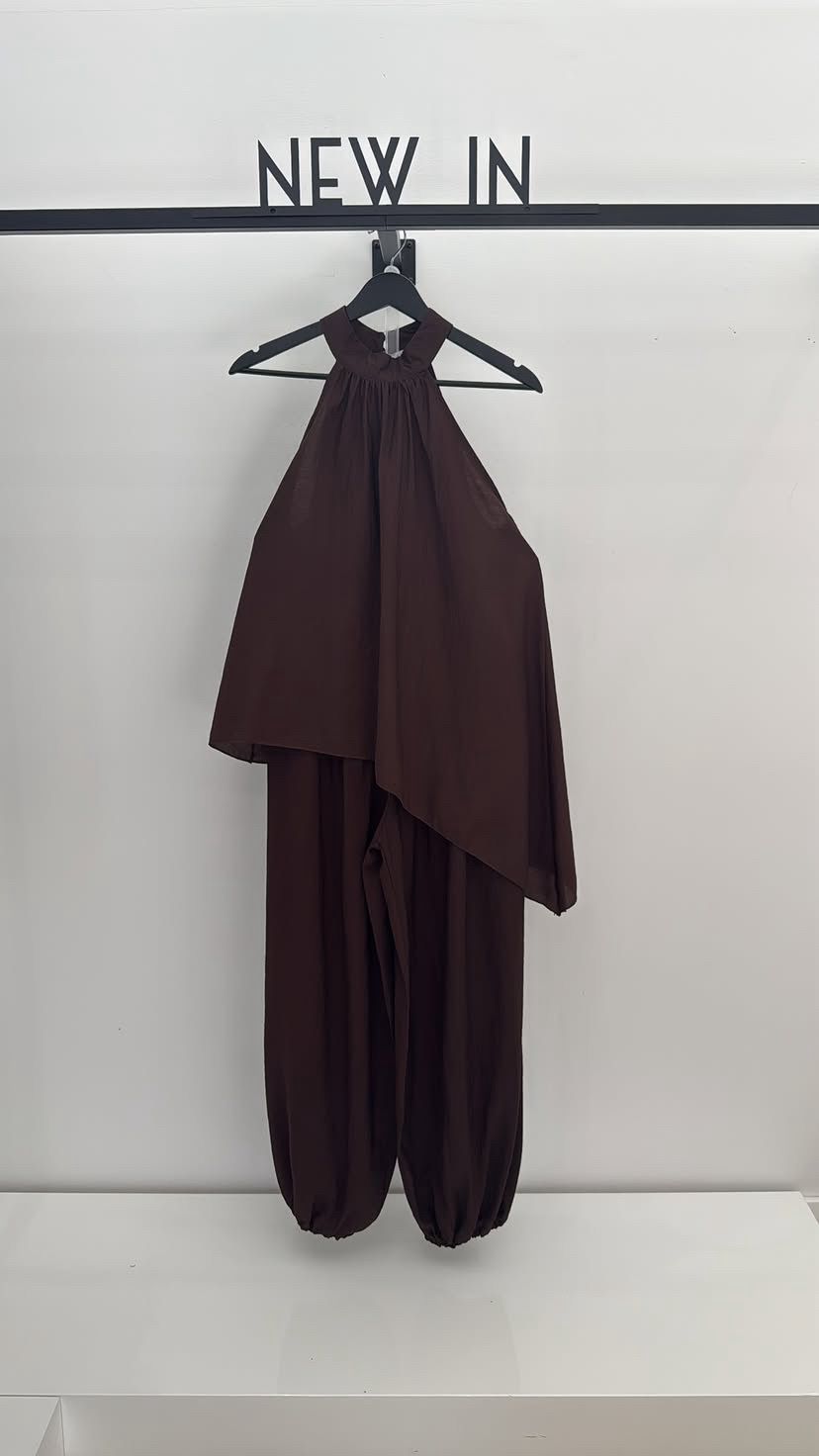 Conjunto falso lino