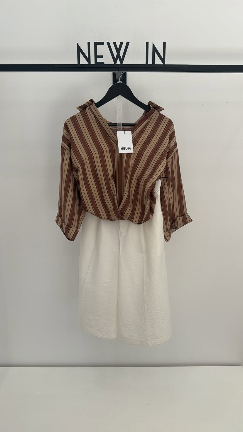 Camisa manga 3/4