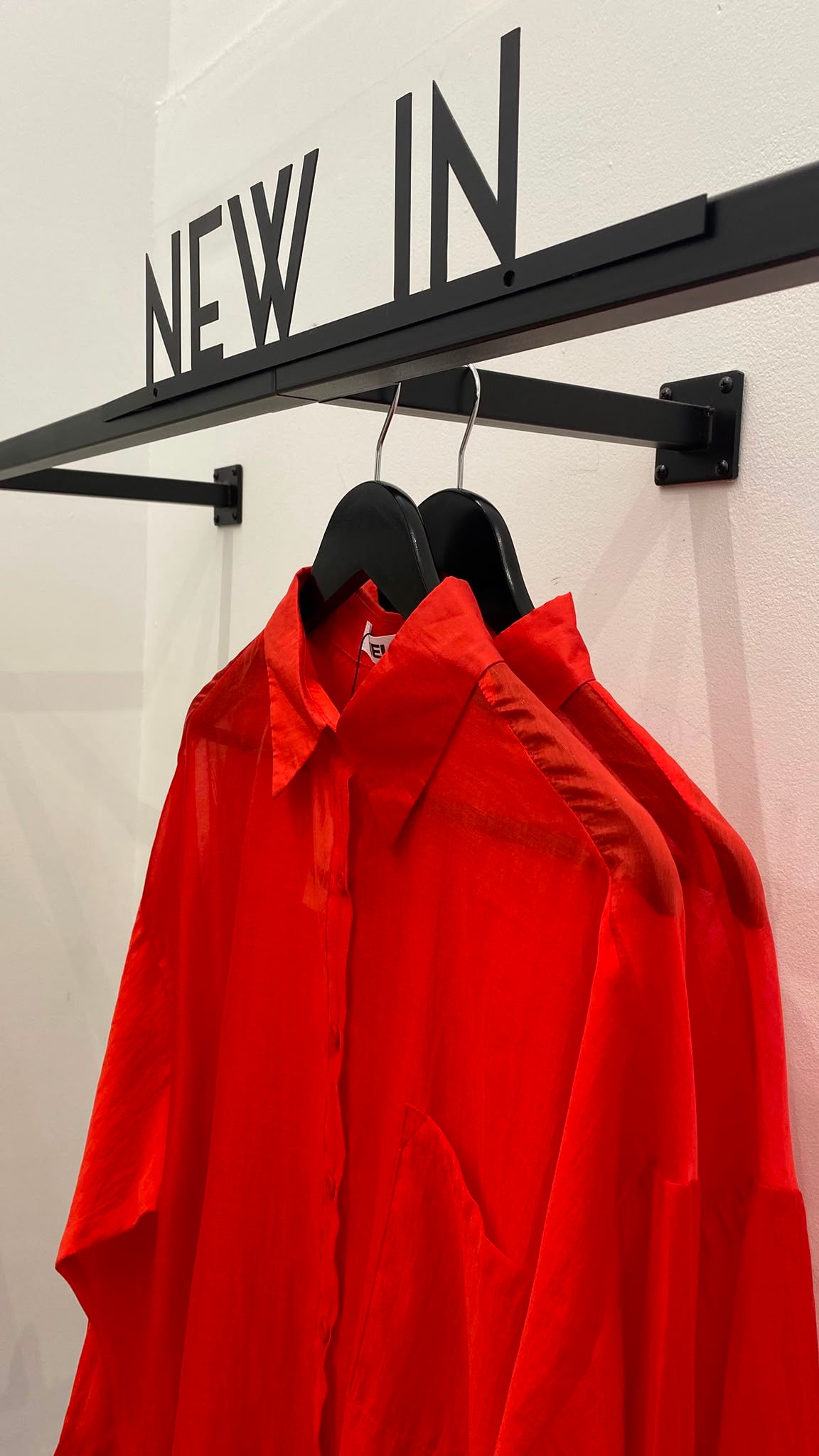 Camisa color rojo