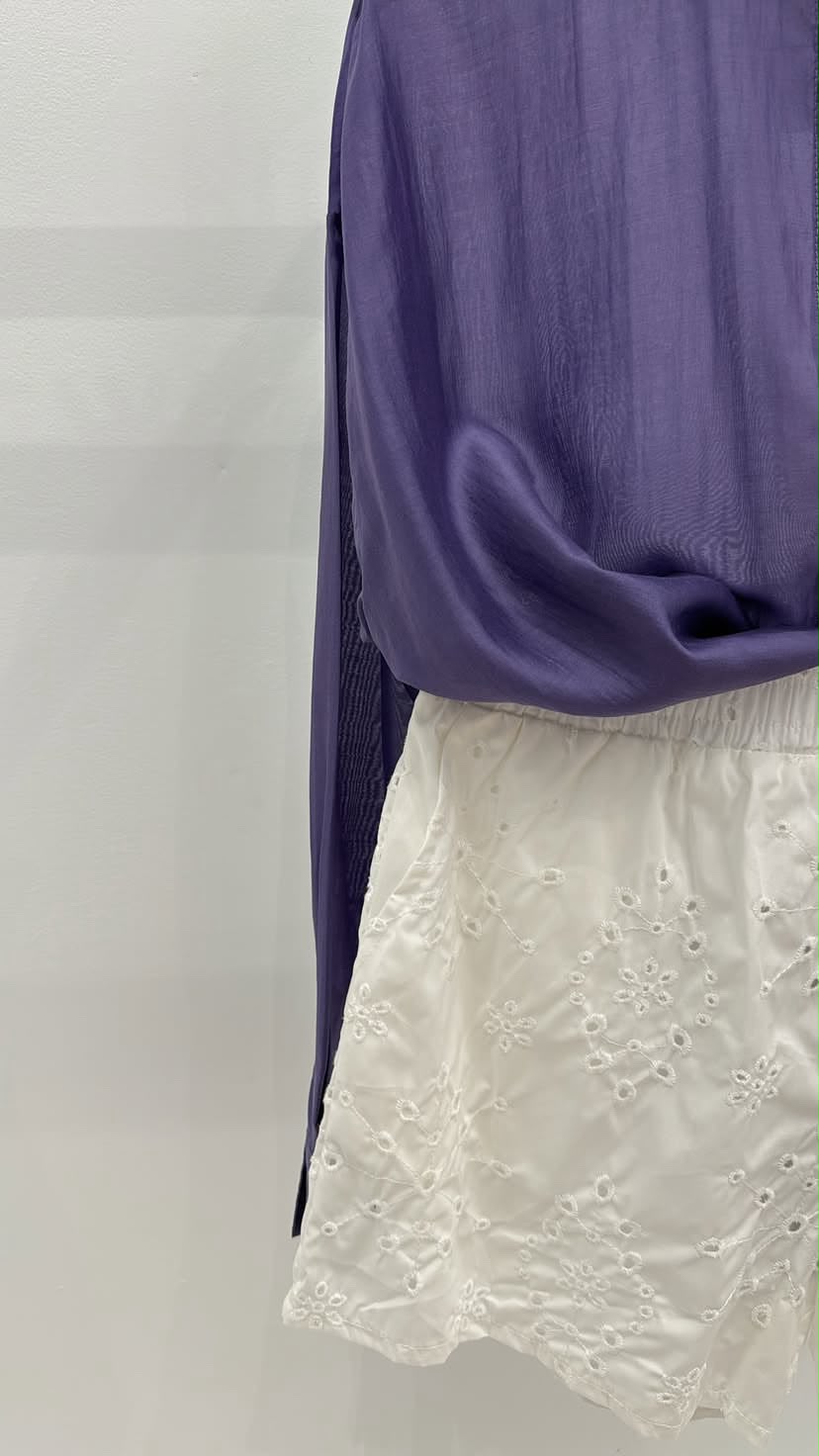 Short blanco