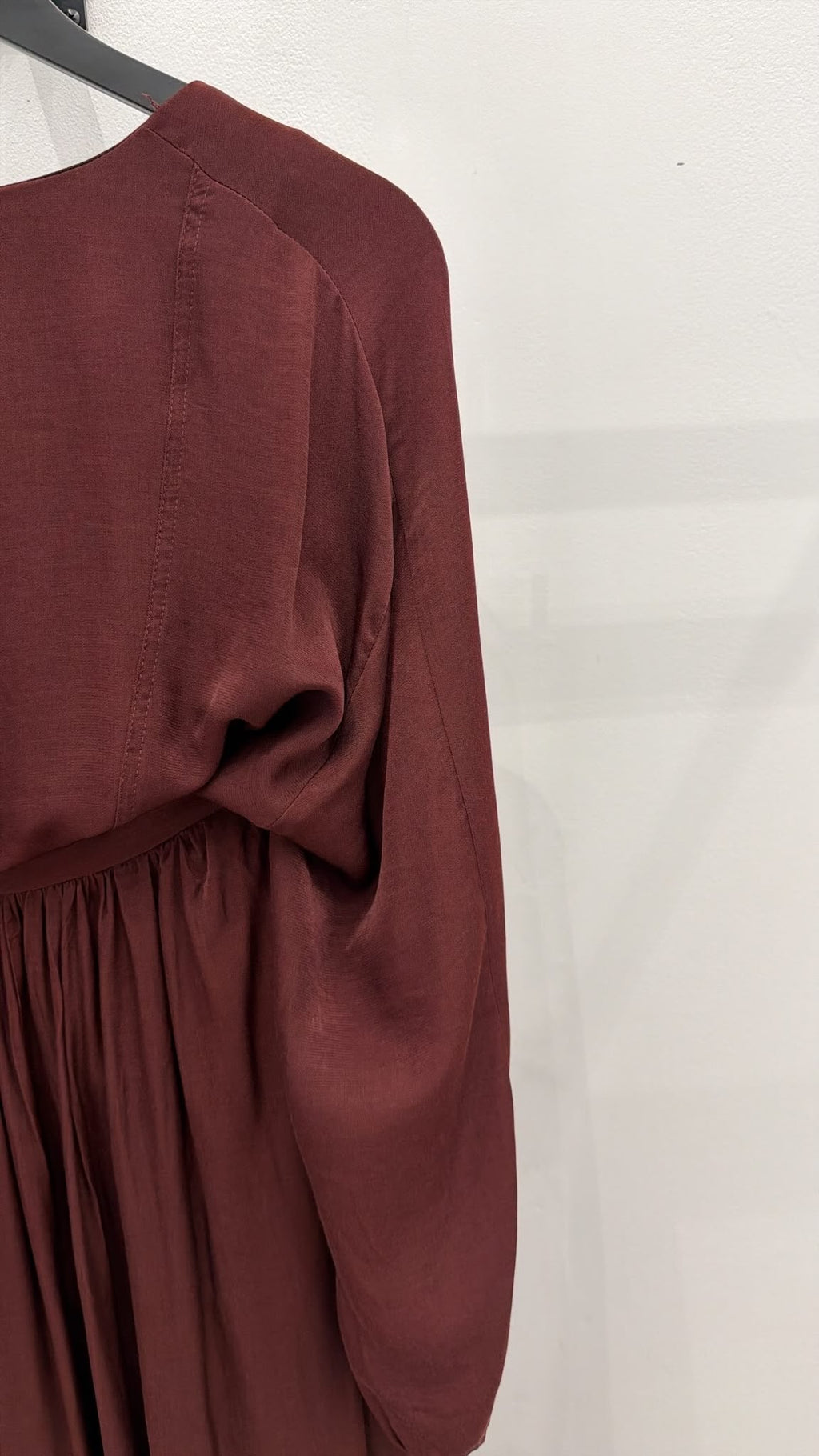 Camisa burdeos