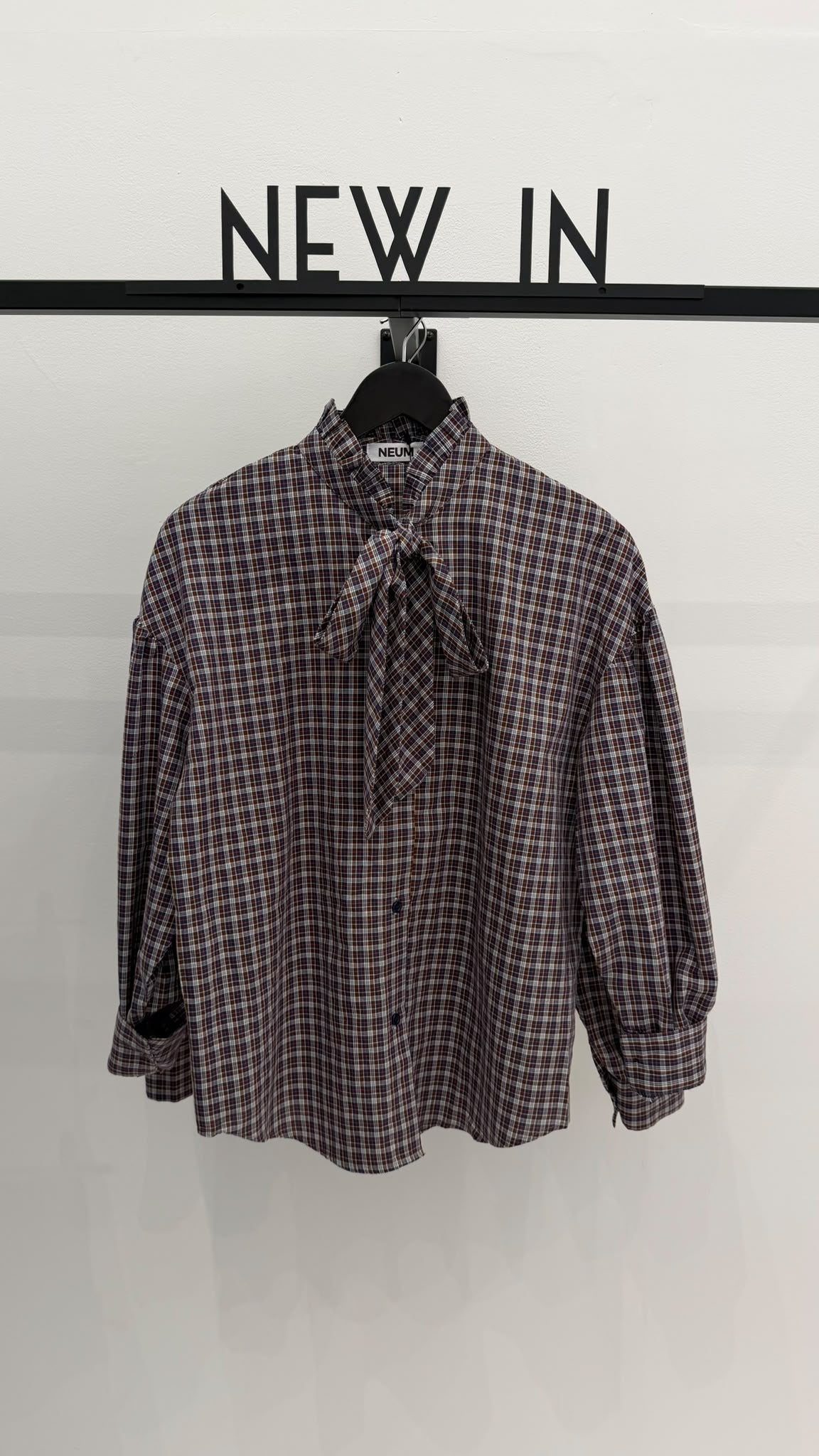 Camisa lazo cuadro