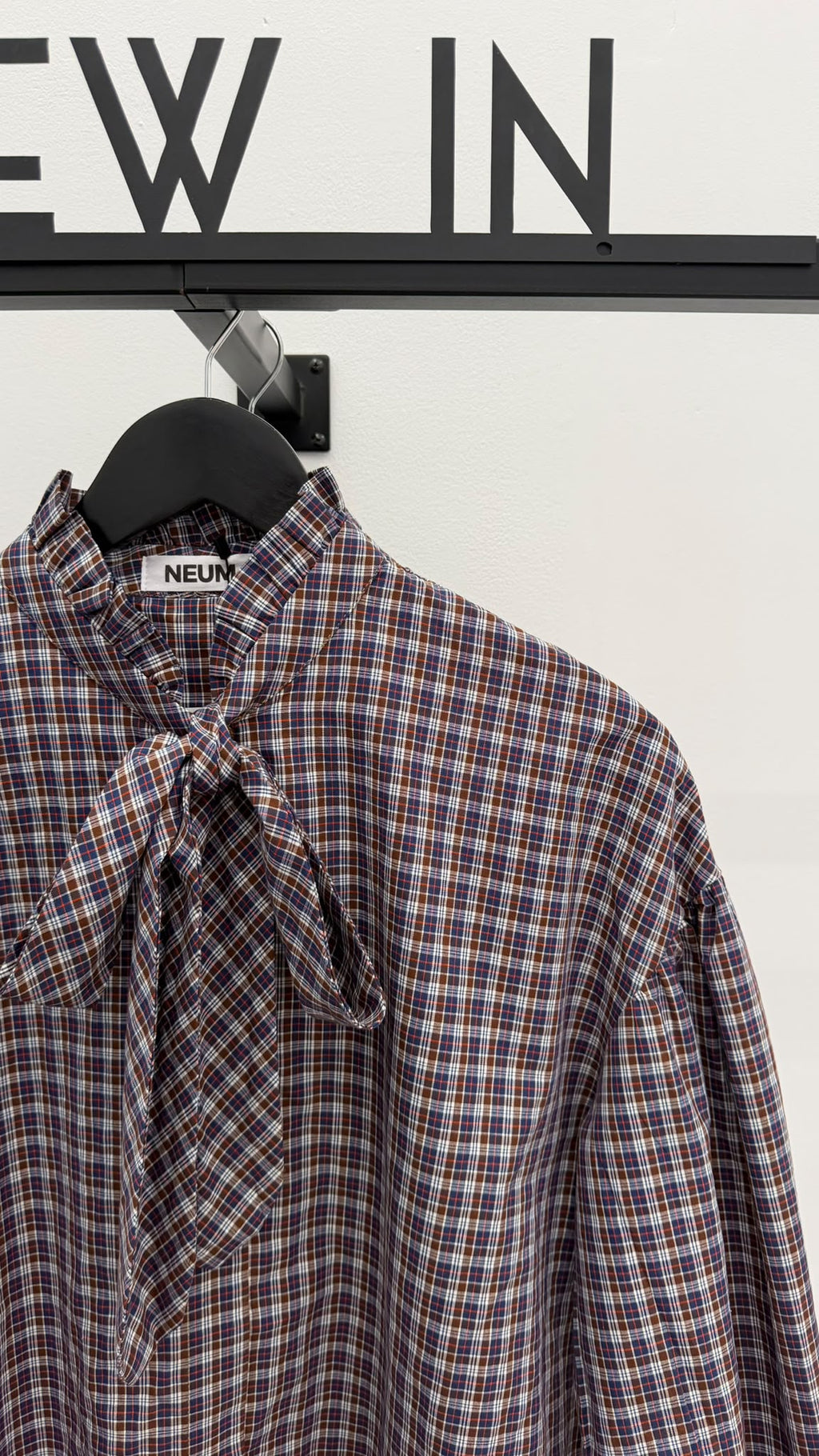 Camisa lazo cuadro