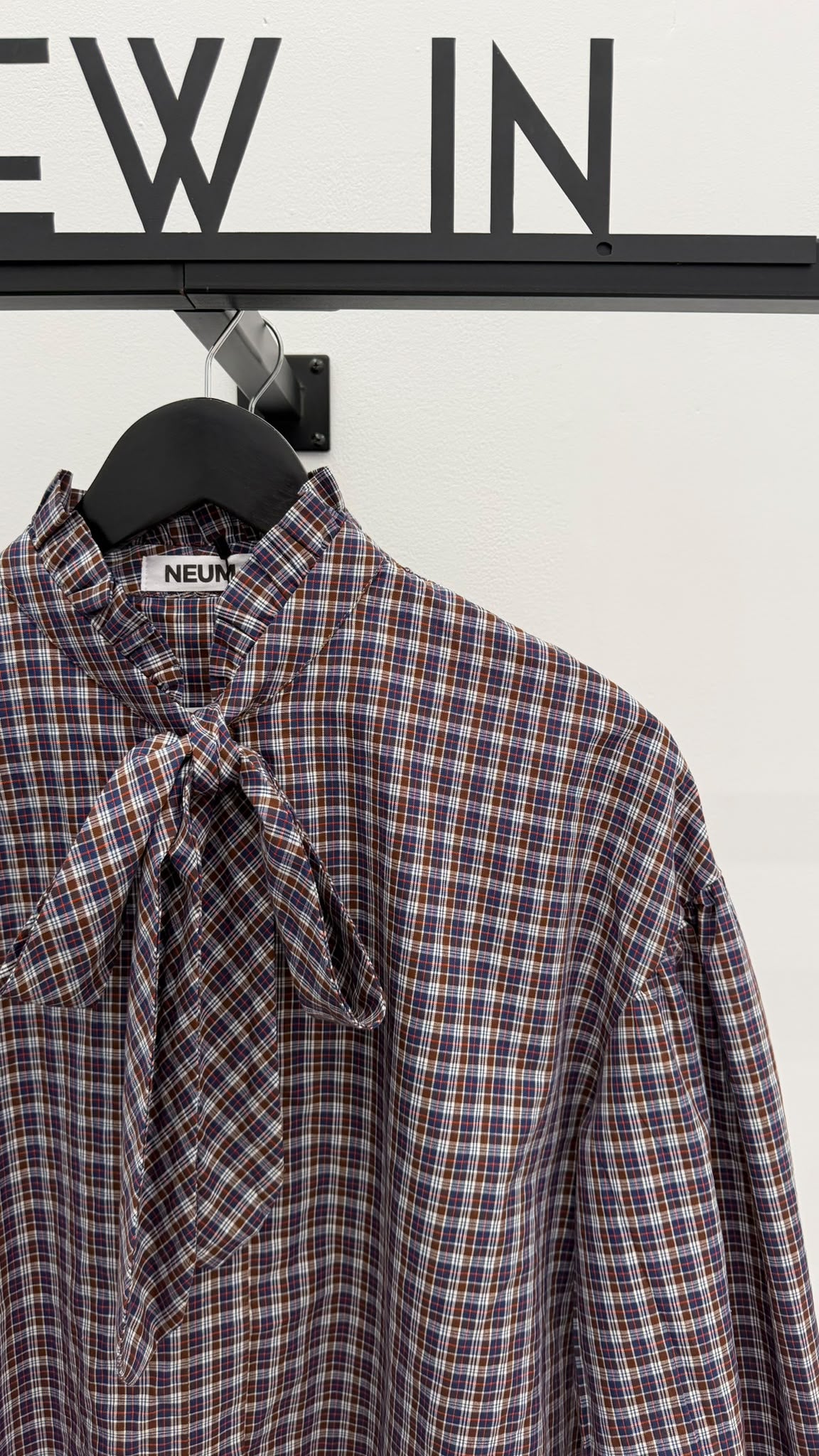 Camisa lazo cuadro