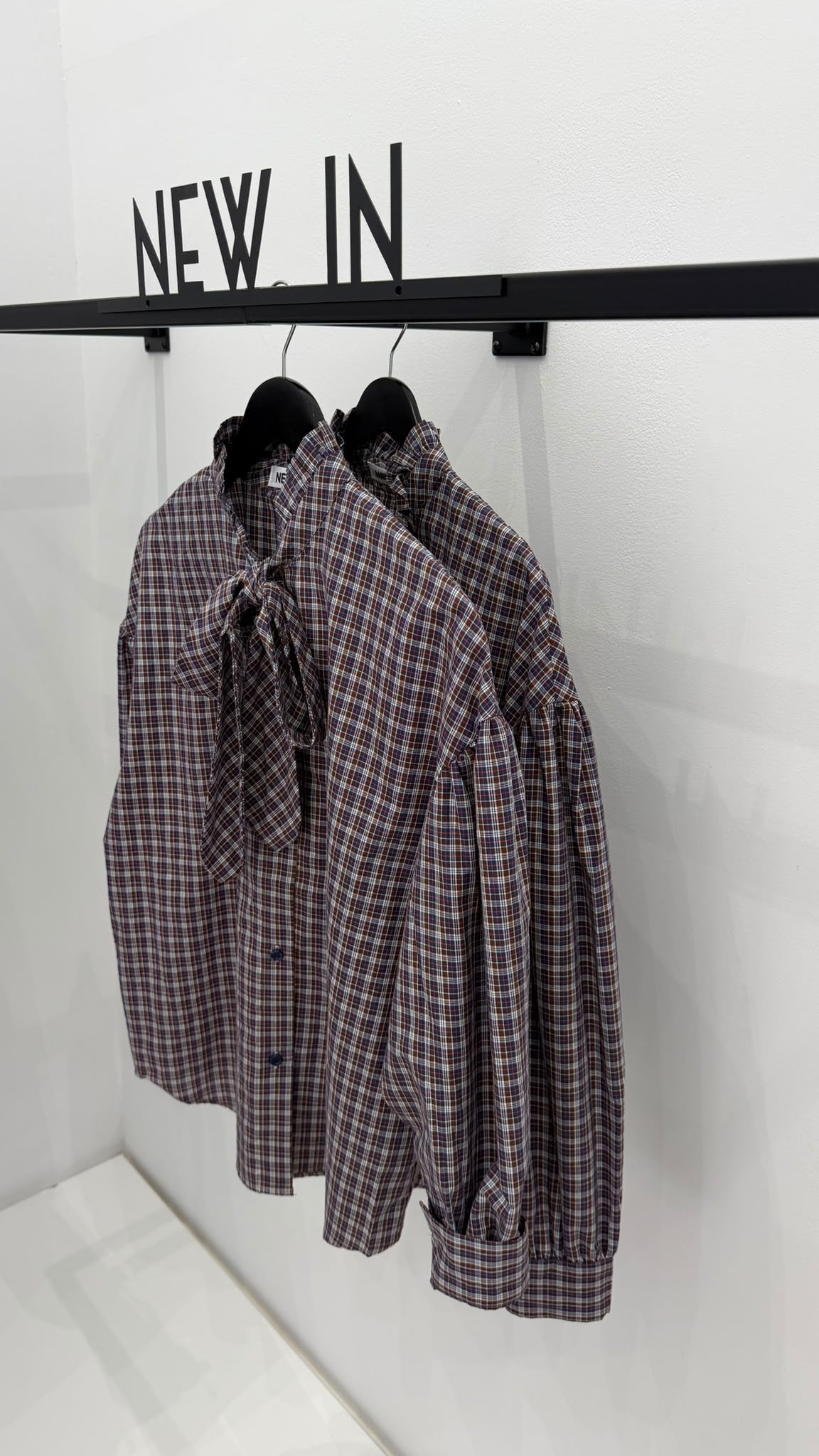 Camisa lazo cuadro