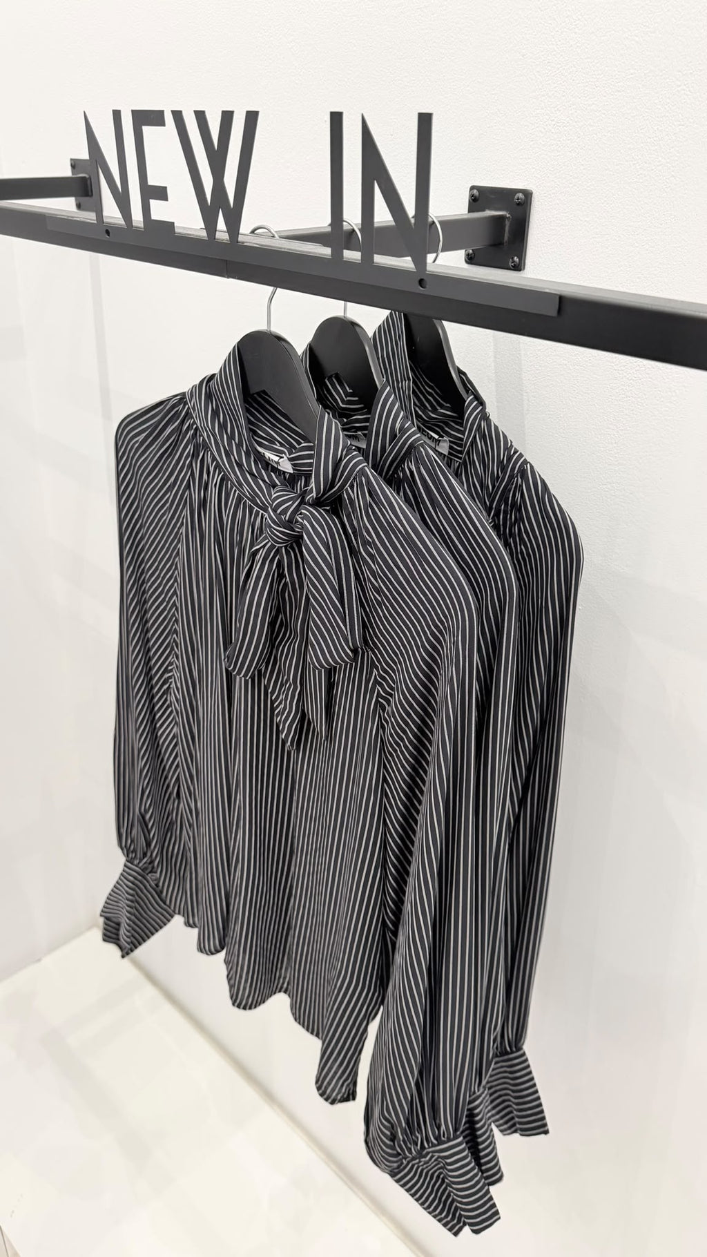 Camisa lazo rayas