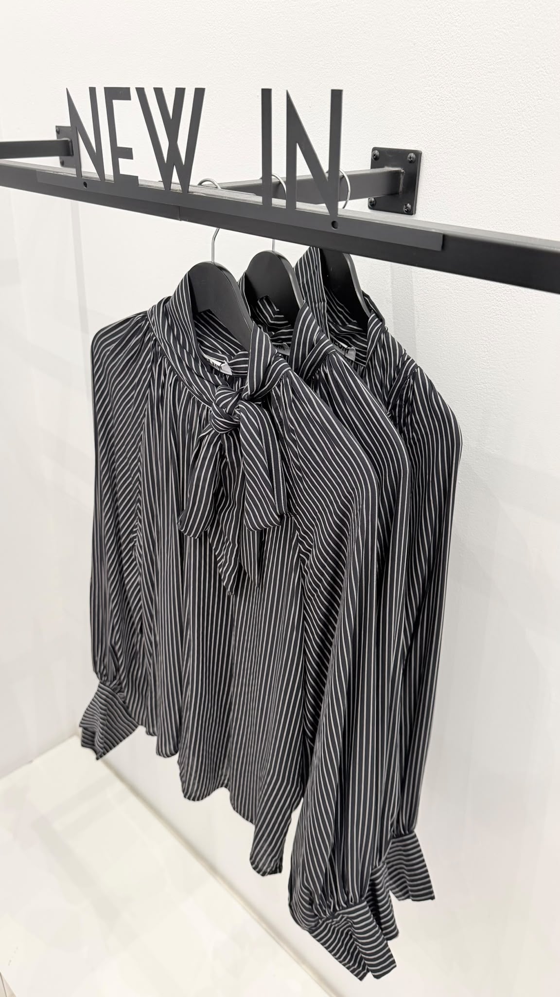 Camisa lazo rayas
