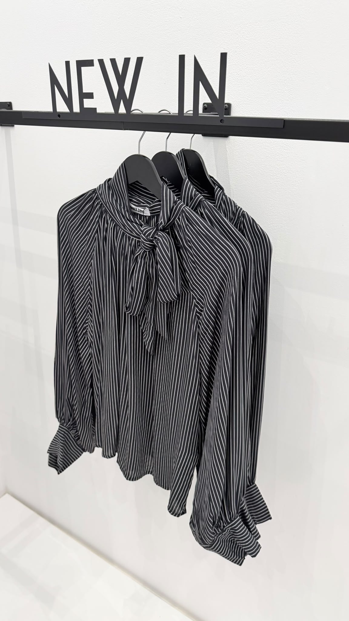Camisa lazo rayas