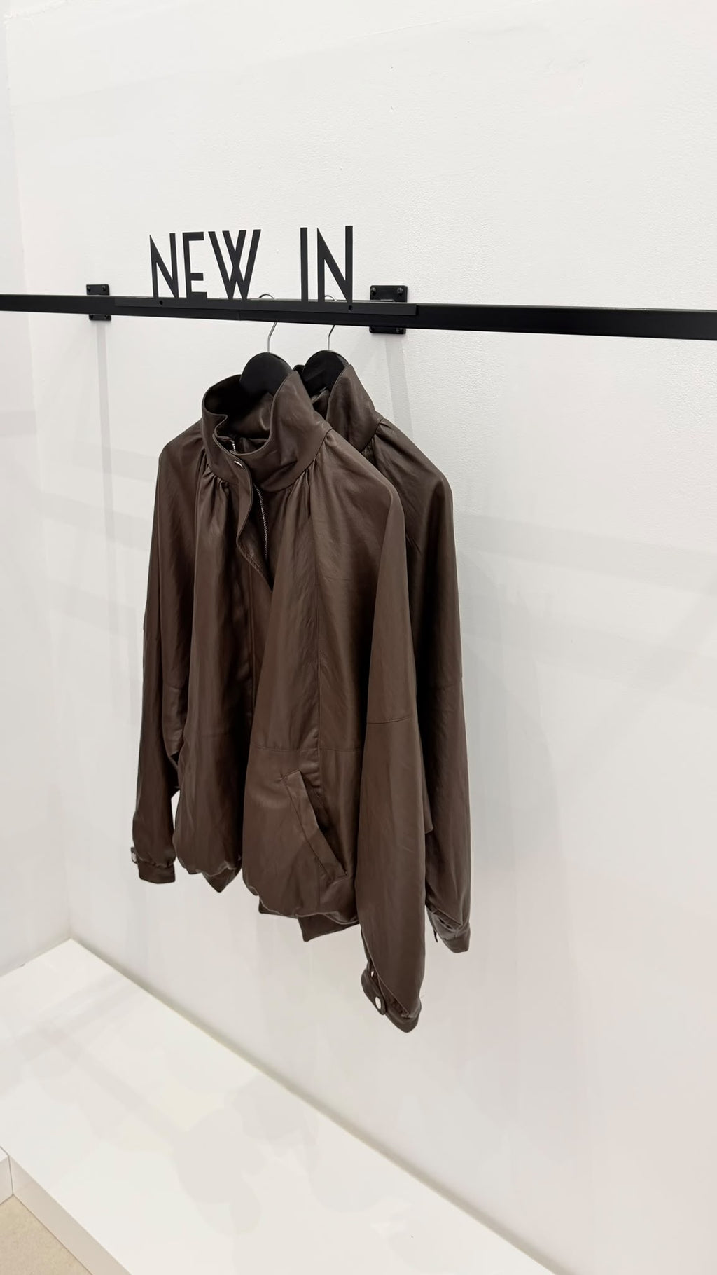 Bomber chocolate manga murciélago efecto piel